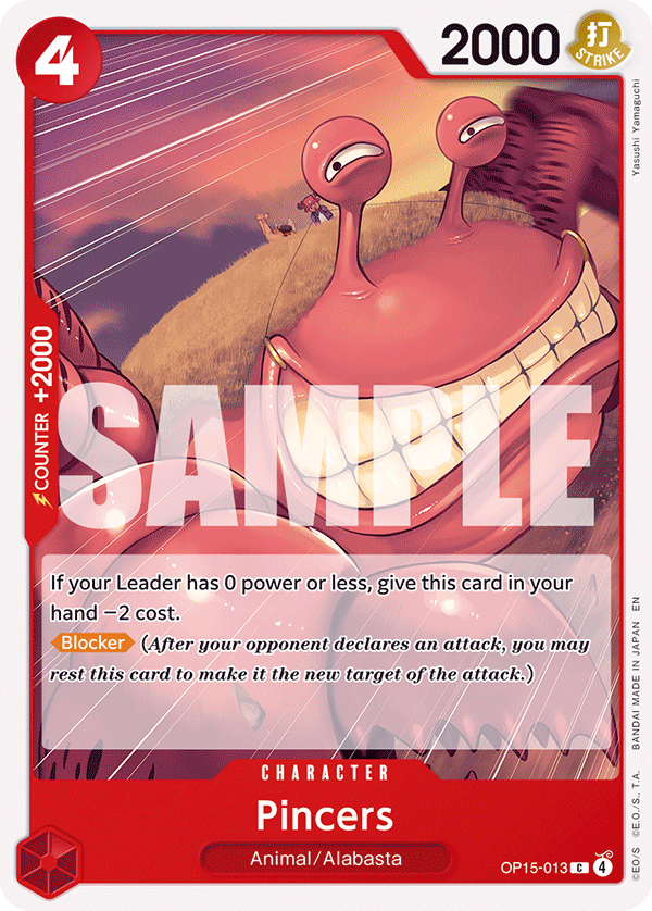 Pincers - OP15-013 - ADVENTURE ON KAMI'S ISLAND