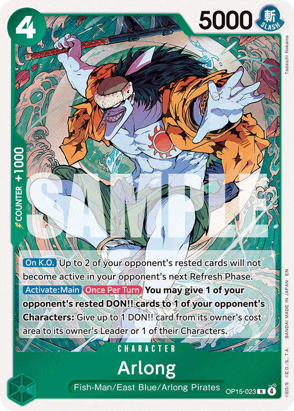 Arlong - OP15-023 - ADVENTURE ON KAMI'S ISLAND