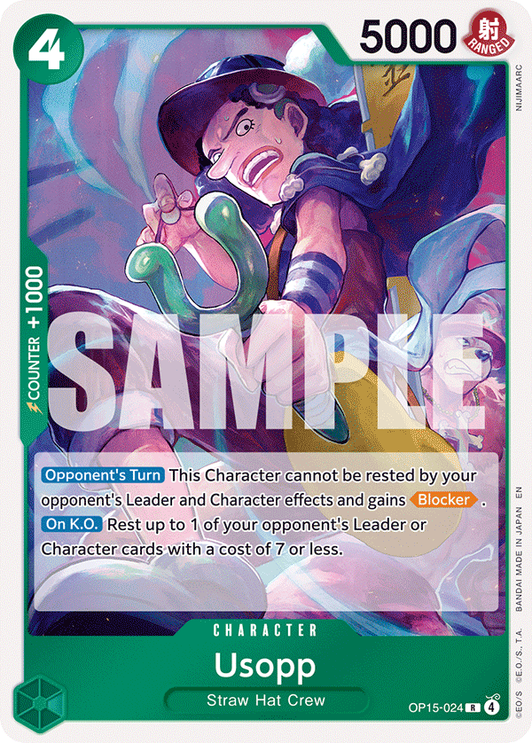 Usopp - OP15-024 - ADVENTURE ON KAMI'S ISLAND