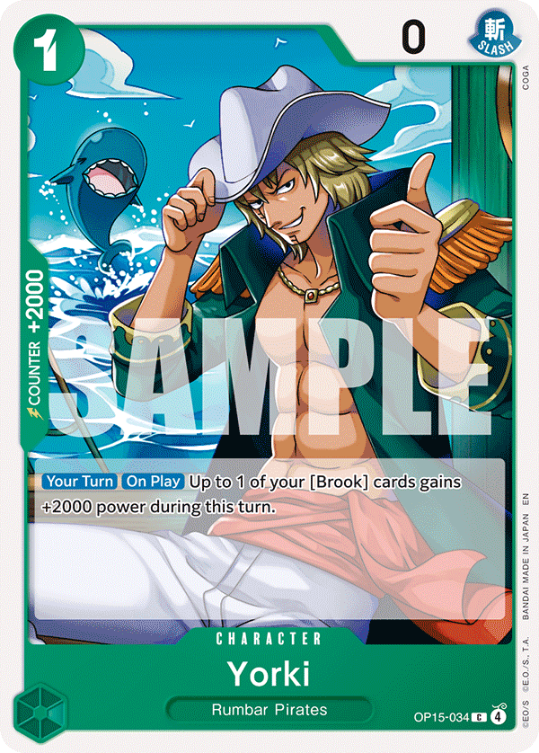 Yorki - OP15-034 - ADVENTURE ON KAMI'S ISLAND
