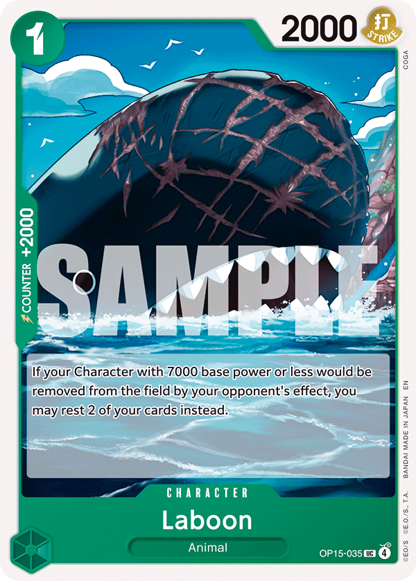 Laboon - OP15-035 - ADVENTURE ON KAMI'S ISLAND