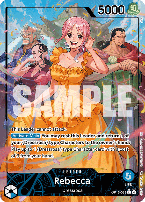Rebecca (Alternate Art) - OP15-039 - ADVENTURE ON KAMI'S ISLAND