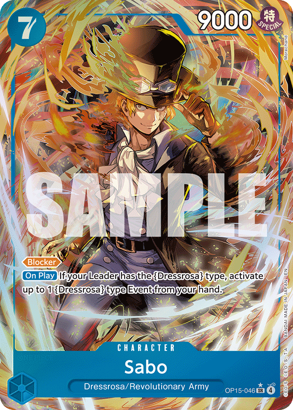Sabo (Alternate Art) - OP15-046 - ADVENTURE ON KAMI'S ISLAND
