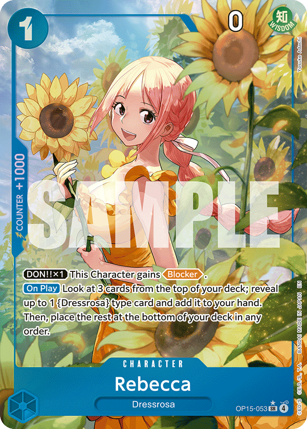 Rebecca (Alternate Art) - OP15-053 - ADVENTURE ON KAMI'S ISLAND