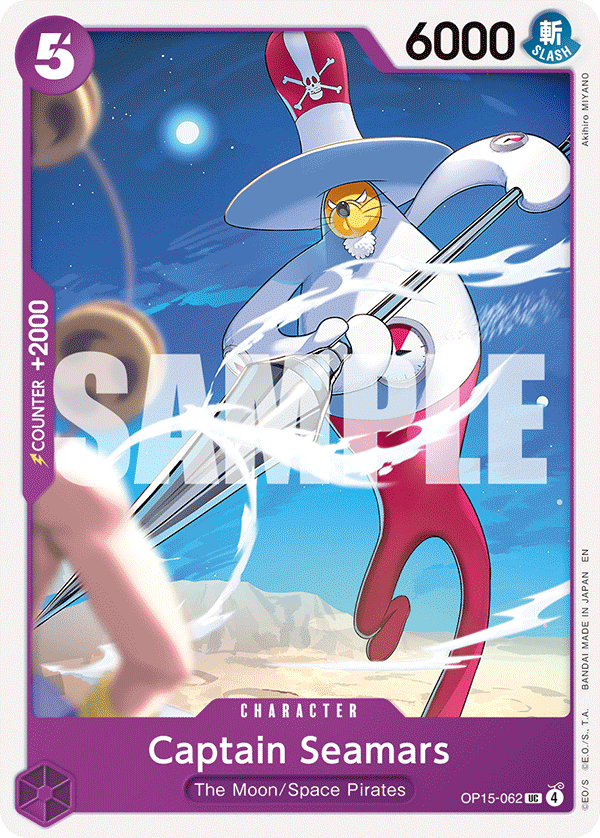 Captain Seamars - OP15-062 - ADVENTURE ON KAMI'S ISLAND