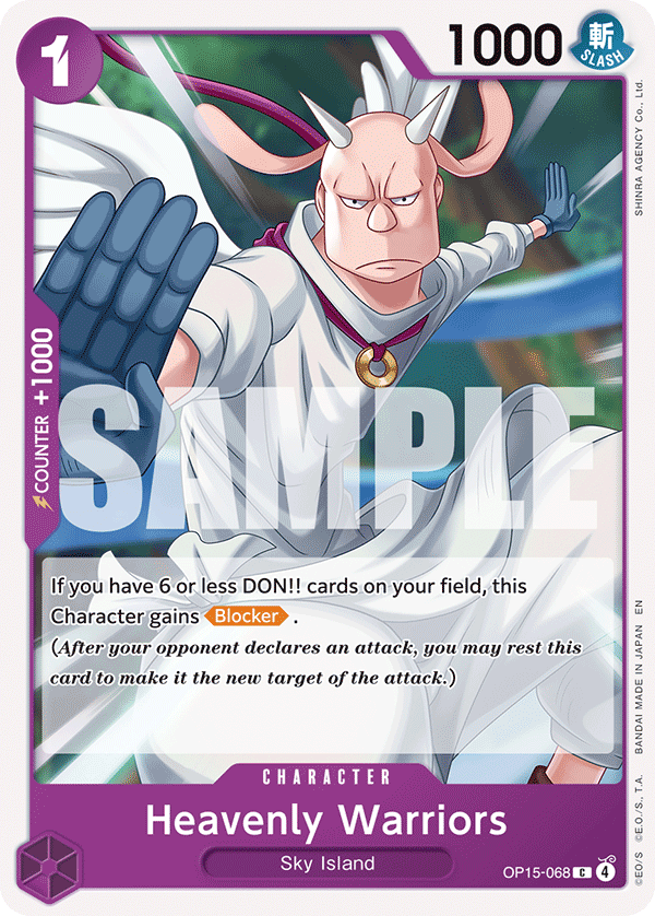 Heavenly Warriors - OP15-068 - ADVENTURE ON KAMI'S ISLAND