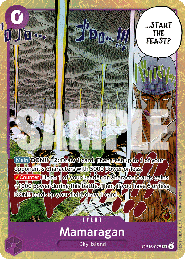 Mamaragan - OP15-078 - ADVENTURE ON KAMI'S ISLAND