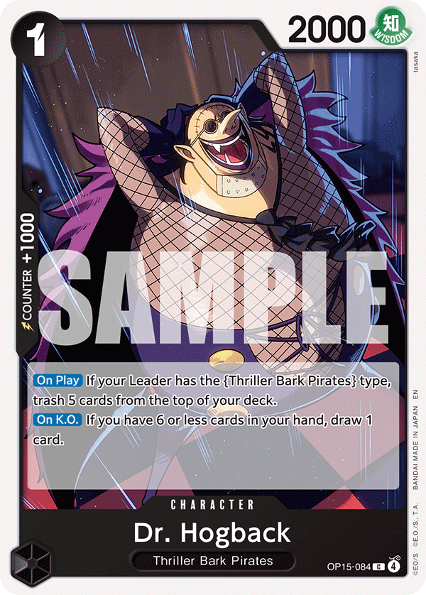 Dr. Hogback - OP15-084 - ADVENTURE ON KAMI'S ISLAND