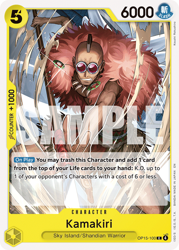 Kamakiri - OP15-100 - ADVENTURE ON KAMI'S ISLAND