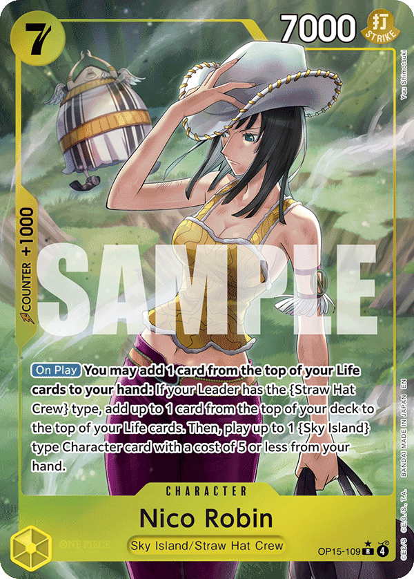 Nico Robin (Alternate Art) - OP15-109 - ADVENTURE ON KAMI'S ISLAND