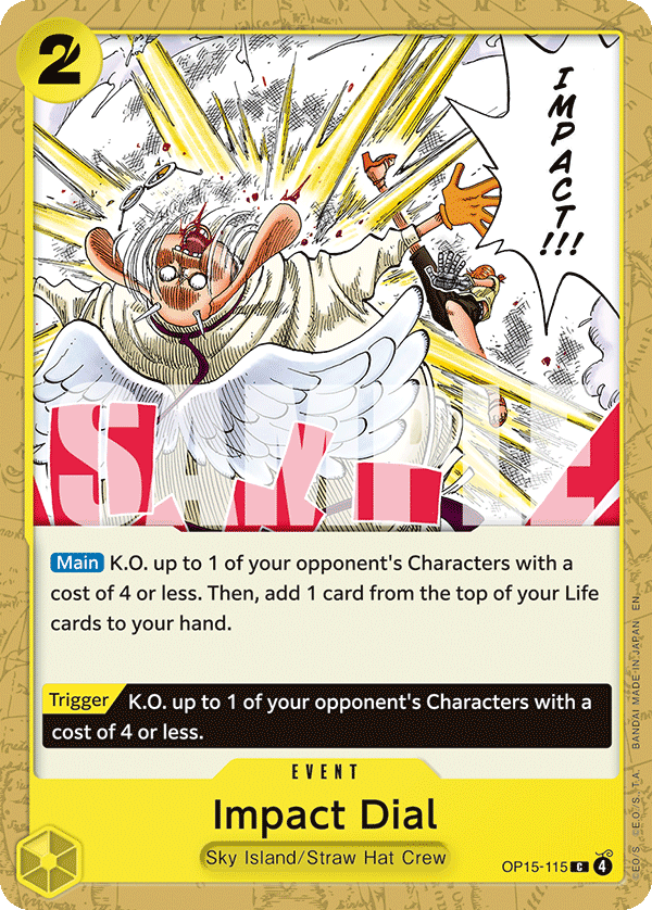 Impact Dial - OP15-115 - ADVENTURE ON KAMI'S ISLAND