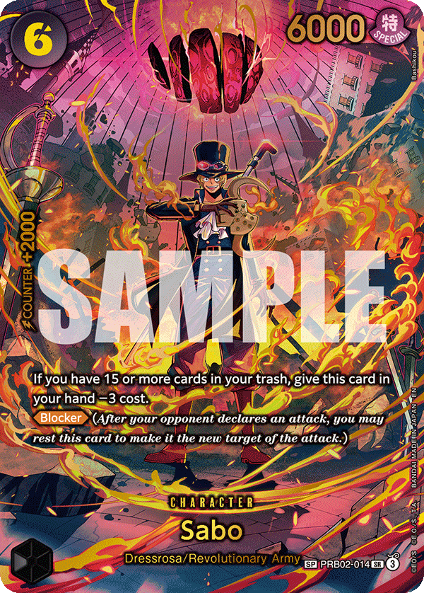 Sabo (SP) - PRB02-014 - ADVENTURE ON KAMI'S ISLAND