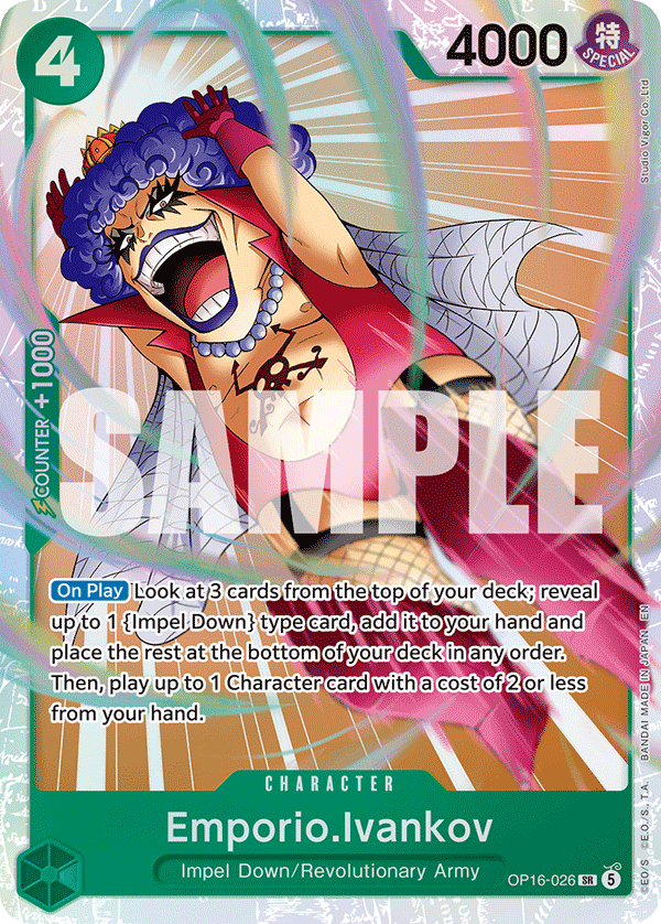 Emporio.Ivankov - OP16-026 - THE TIME OF BATTLE