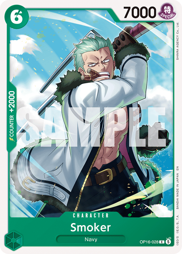 Smoker - OP16-028 - THE TIME OF BATTLE