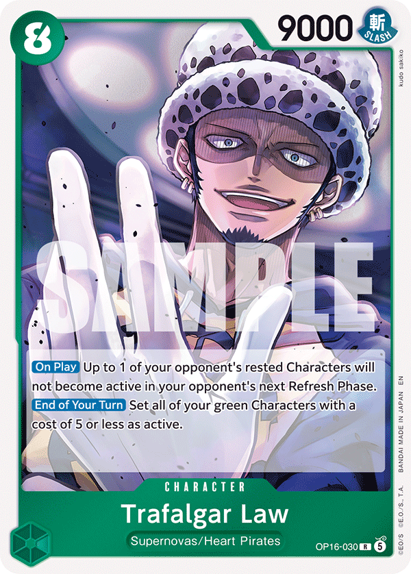 Trafalgar Law - OP16-030 - THE TIME OF BATTLE