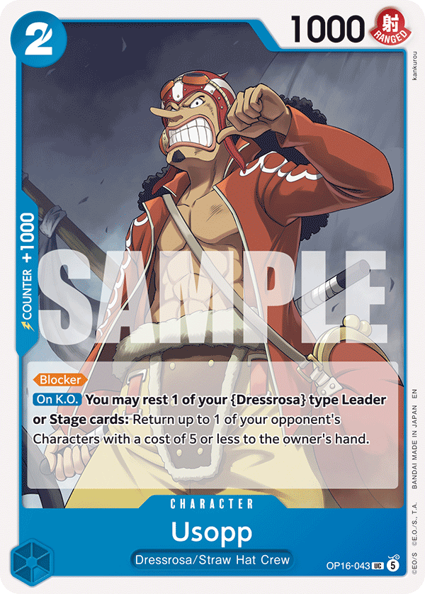 Usopp - OP16-043 - THE TIME OF BATTLE