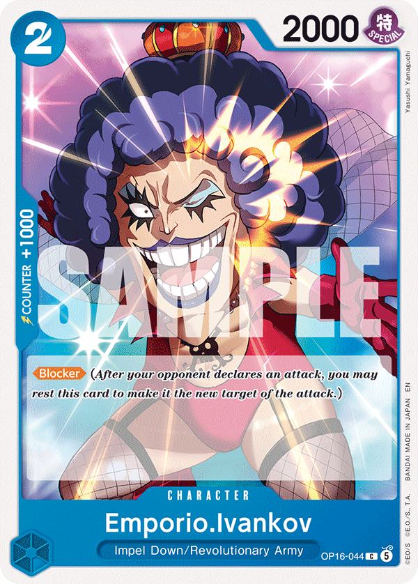Emporio.Ivankov - OP16-044 - THE TIME OF BATTLE