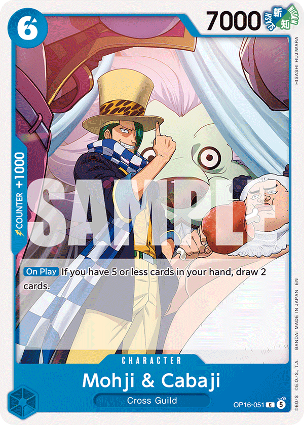 Mohji & Cabaji - OP16-051 - THE TIME OF BATTLE