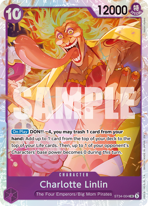 Charlotte Linlin - ST34-004 - PURPLE Charlotte Katakuri