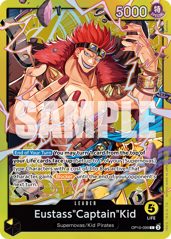 Eustass"Captain"Kid - OP10-099 - YELLOW Eustass"Captain"Kid