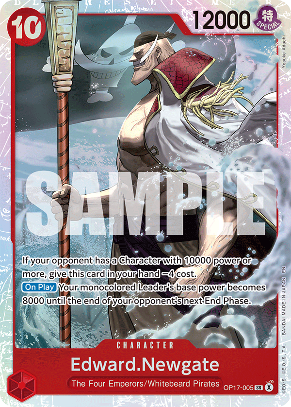 Edward.Newgate - OP17-005 - THE WORLD’S STRONGEST WARRIORS