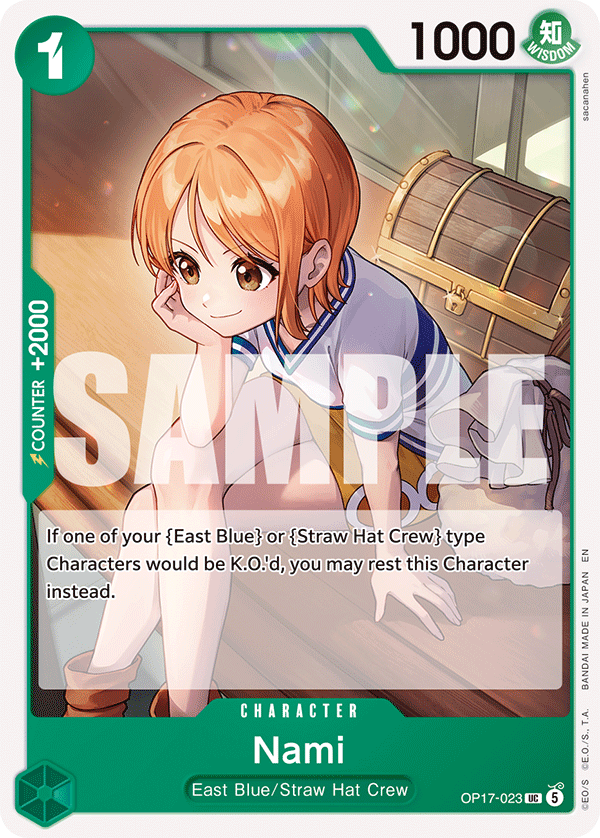 Nami - OP17-023 - THE WORLD’S STRONGEST WARRIORS