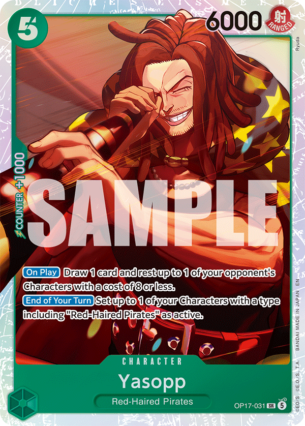 Yasopp - OP17-031 - THE WORLD’S STRONGEST WARRIORS