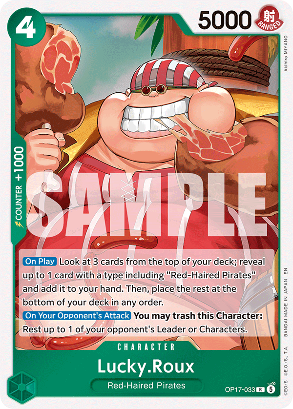 Lucky.Roux - OP17-033 - THE WORLD’S STRONGEST WARRIORS