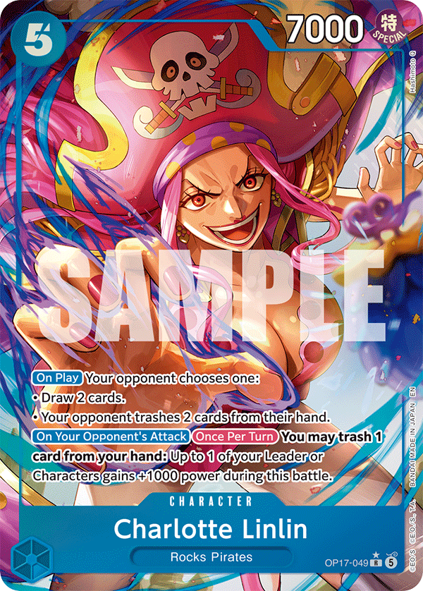 Charlotte Linlin (Alternate Art) - OP17-049 - THE WORLD’S STRONGEST WARRIORS