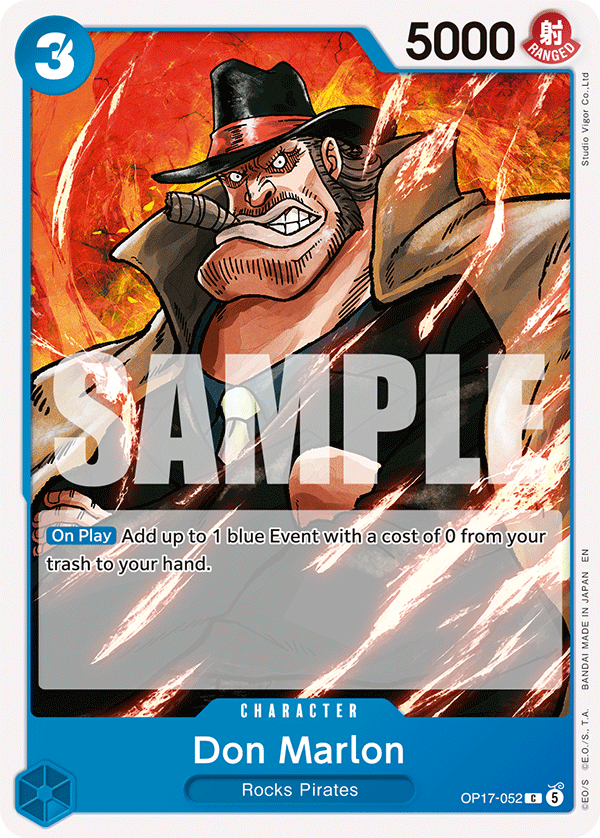 Don Marlon - OP17-052 - THE WORLD’S STRONGEST WARRIORS