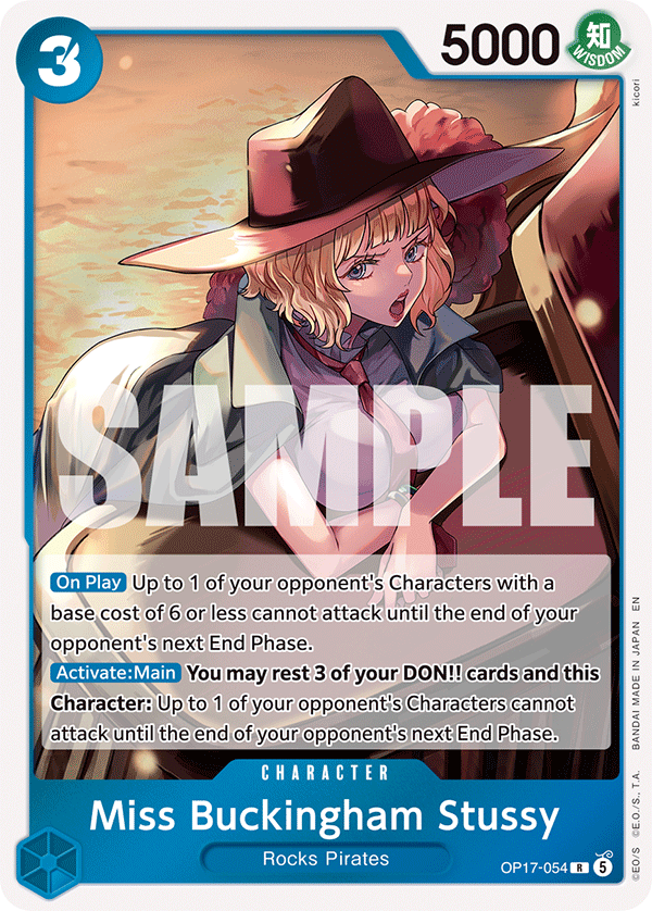 Miss Buckingham Stussy - OP17-054 - THE WORLD’S STRONGEST WARRIORS