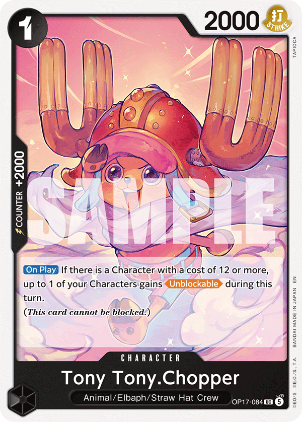 Tony Tony.Chopper - OP17-084 - THE WORLD’S STRONGEST WARRIORS