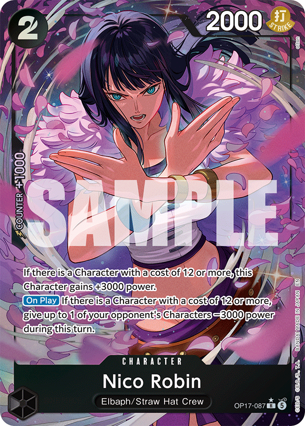 Nico Robin (Alternate Art) - OP17-087 - THE WORLD’S STRONGEST WARRIORS