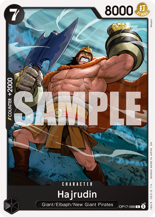 Hajrudin - OP17-088 - THE WORLD’S STRONGEST WARRIORS