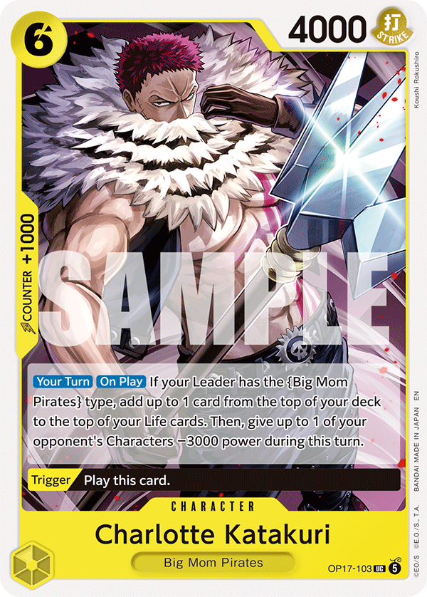 Charlotte Katakuri - OP17-103 - THE WORLD’S STRONGEST WARRIORS