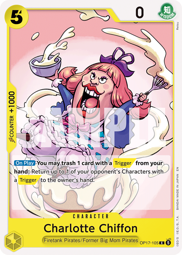 Charlotte Chiffon - OP17-105 - THE WORLD’S STRONGEST WARRIORS