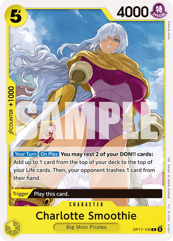 Charlotte Smoothie - OP17-106 - THE WORLD’S STRONGEST WARRIORS