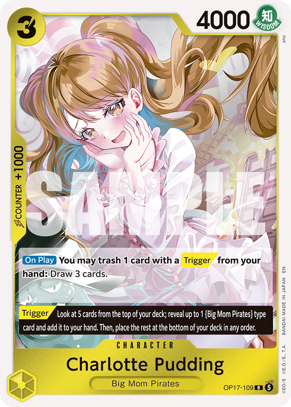 Charlotte Pudding - OP17-109 - THE WORLD’S STRONGEST WARRIORS