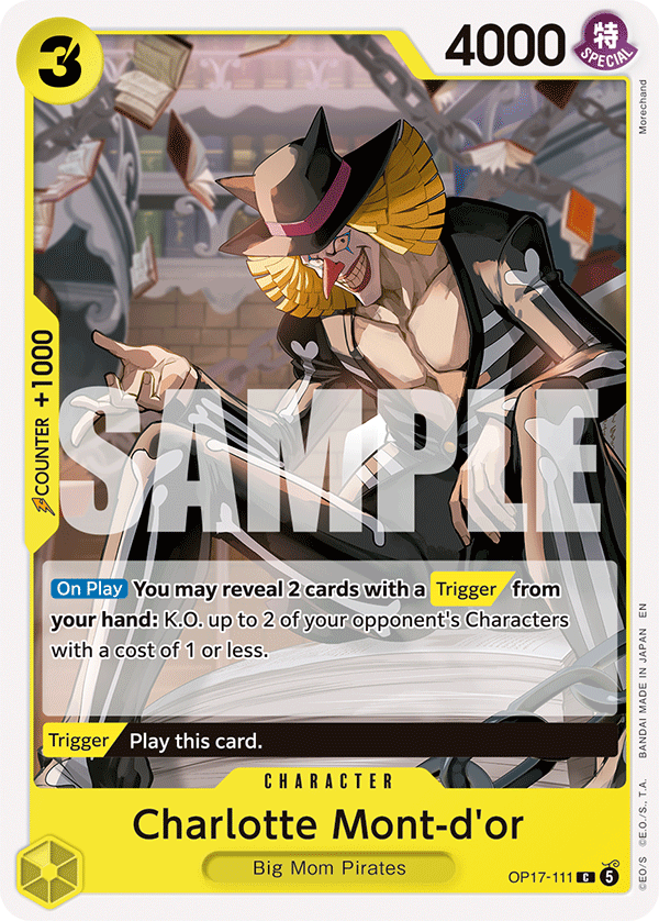 Charlotte Mont-d'or - OP17-111 - THE WORLD’S STRONGEST WARRIORS