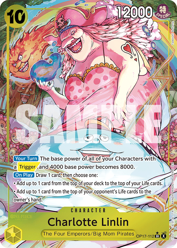 Charlotte Linlin (Alternate Art) - OP17-112 - THE WORLD’S STRONGEST WARRIORS