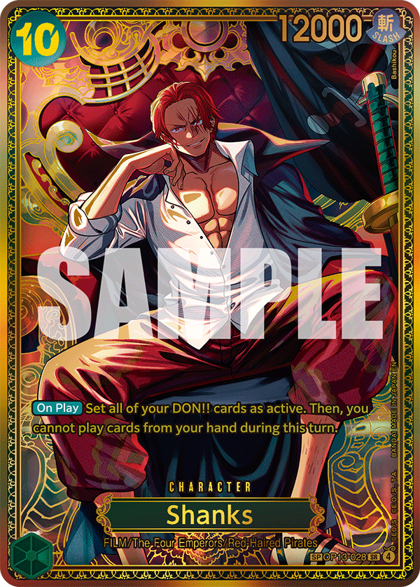 Shanks (SP) - OP13-028 - THE WORLD’S STRONGEST WARRIORS
