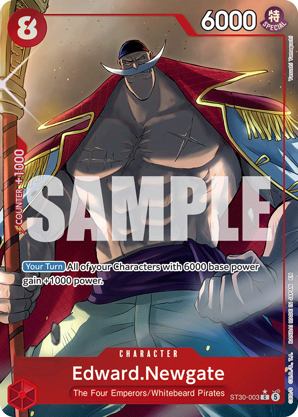 Edward.Newgate (Full Art) - ST30-003 - Luffy & Ace