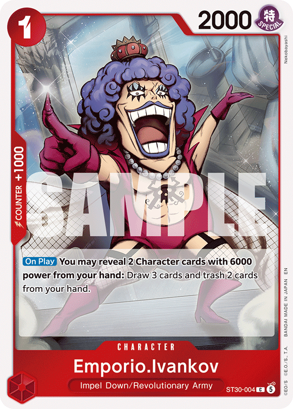Emporio.Ivankov - ST30-004 - Luffy & Ace