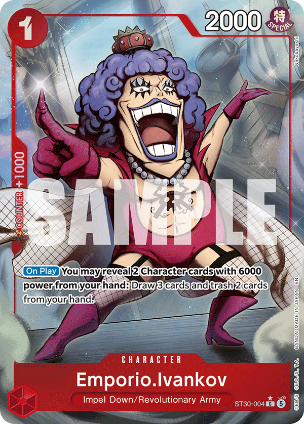 Emporio.Ivankov (Full Art) - ST30-004 - Luffy & Ace