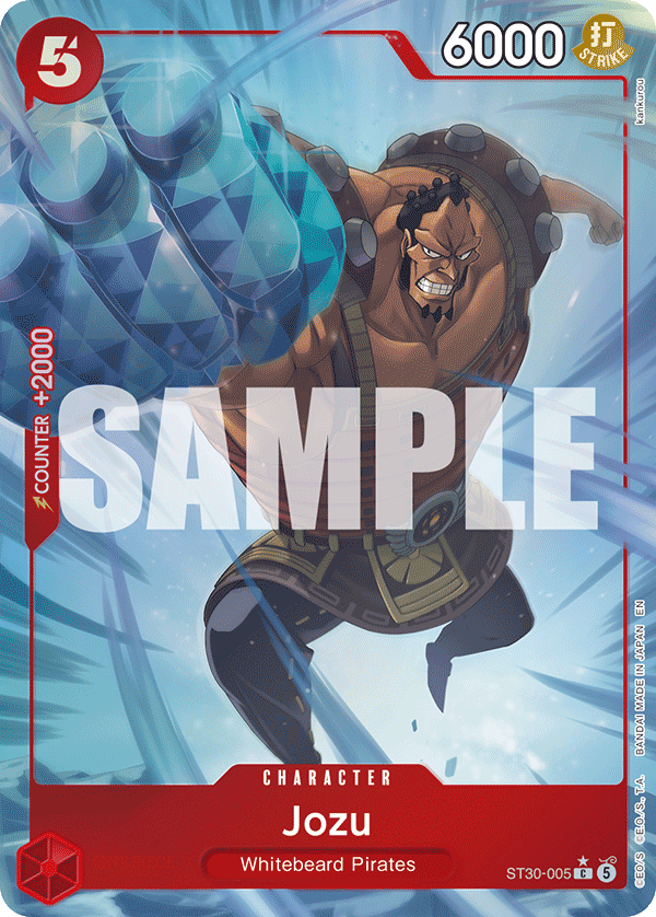 Jozu (Full Art) - ST30-005 - Luffy & Ace