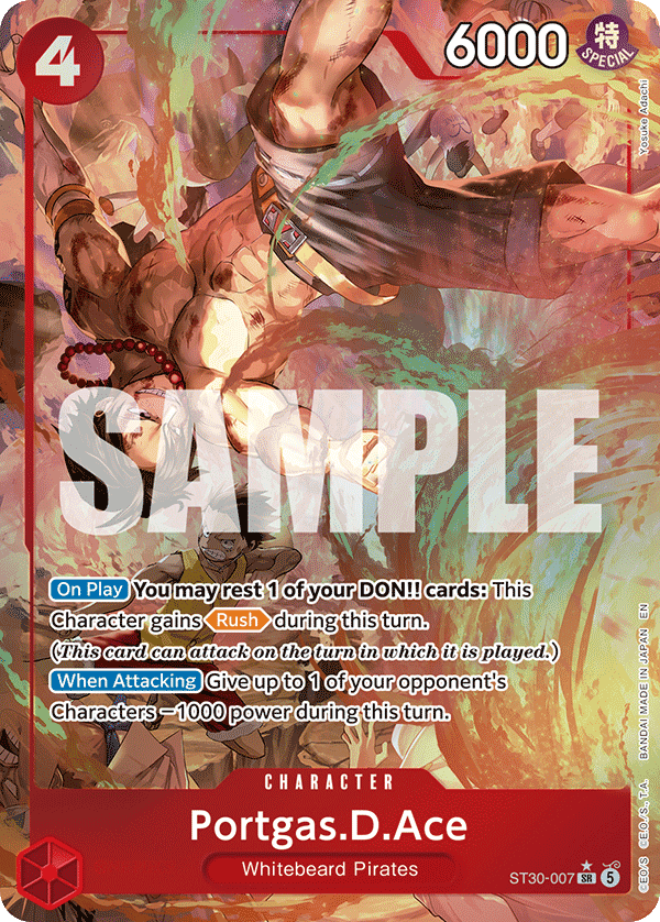 Portgas.D.Ace (Full Art) - ST30-007 - Luffy & Ace