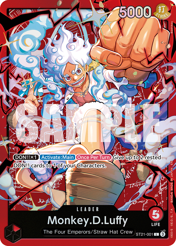 Monkey.D.Luffy - ST21-001 - RED Monkey.D.Luffy