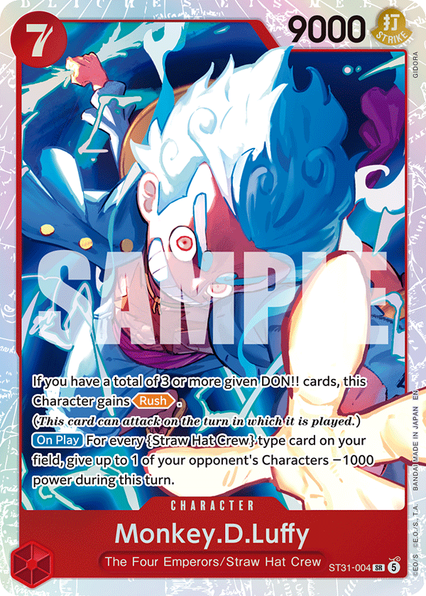 Monkey.D.Luffy - ST31-004 - RED Monkey.D.Luffy