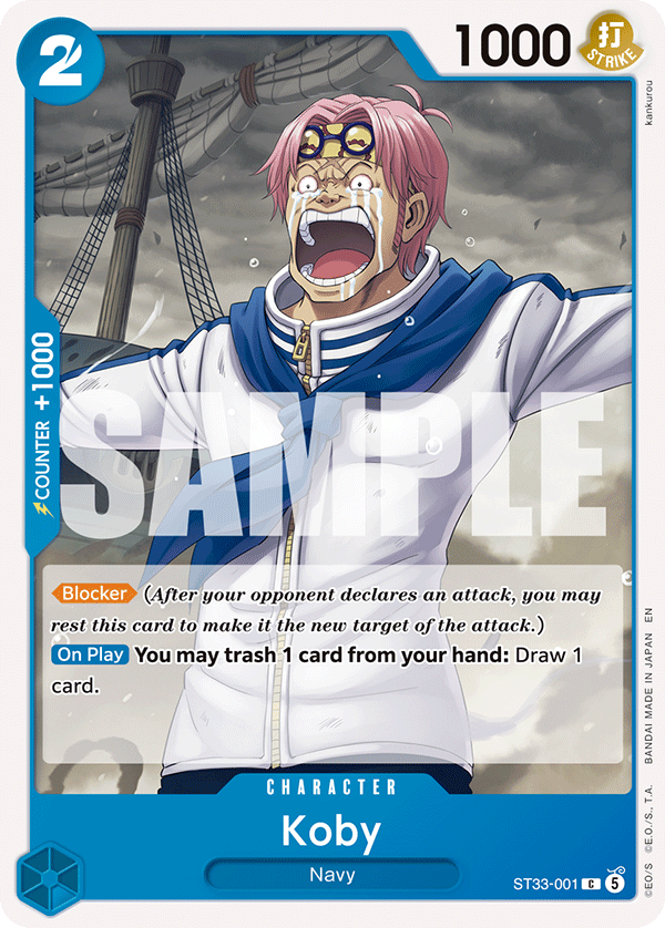 Koby - ST33-001 - BLUE Kuzan
