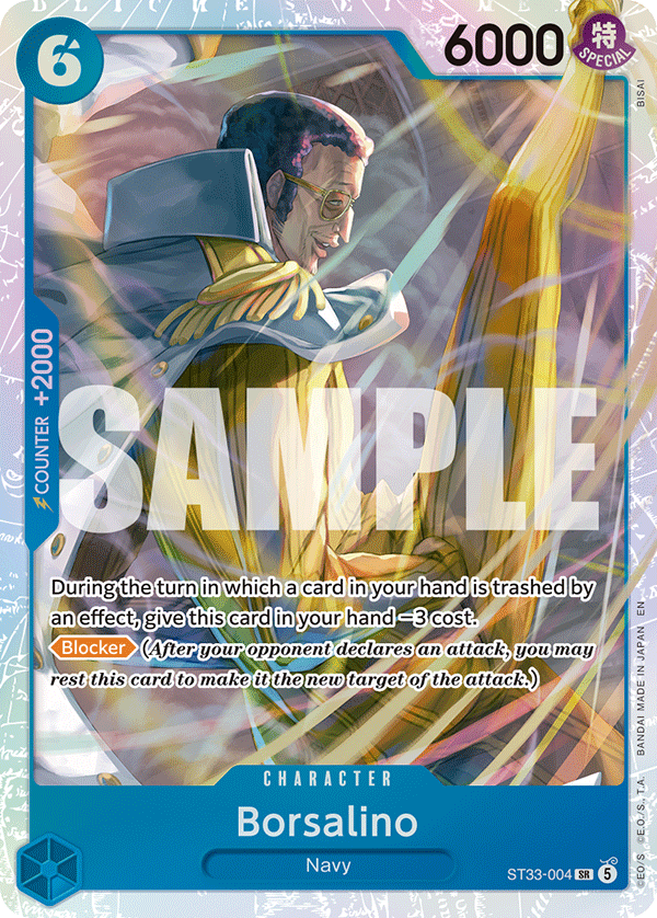 Borsalino - ST33-004 - BLUE Kuzan